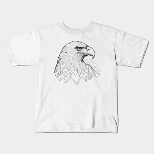 Eagle Bird Animal Freedom World Wildlife Wonder Vector Graphic Kids T-Shirt